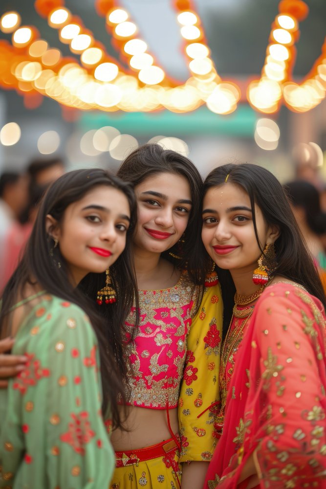 Friends celebrating, frame seven