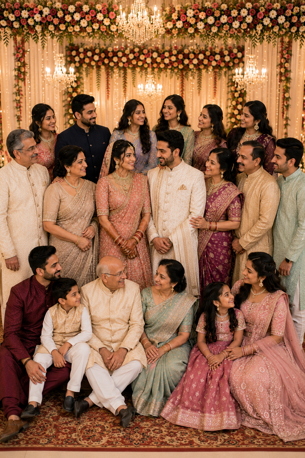 Friends celebrating, frame ten