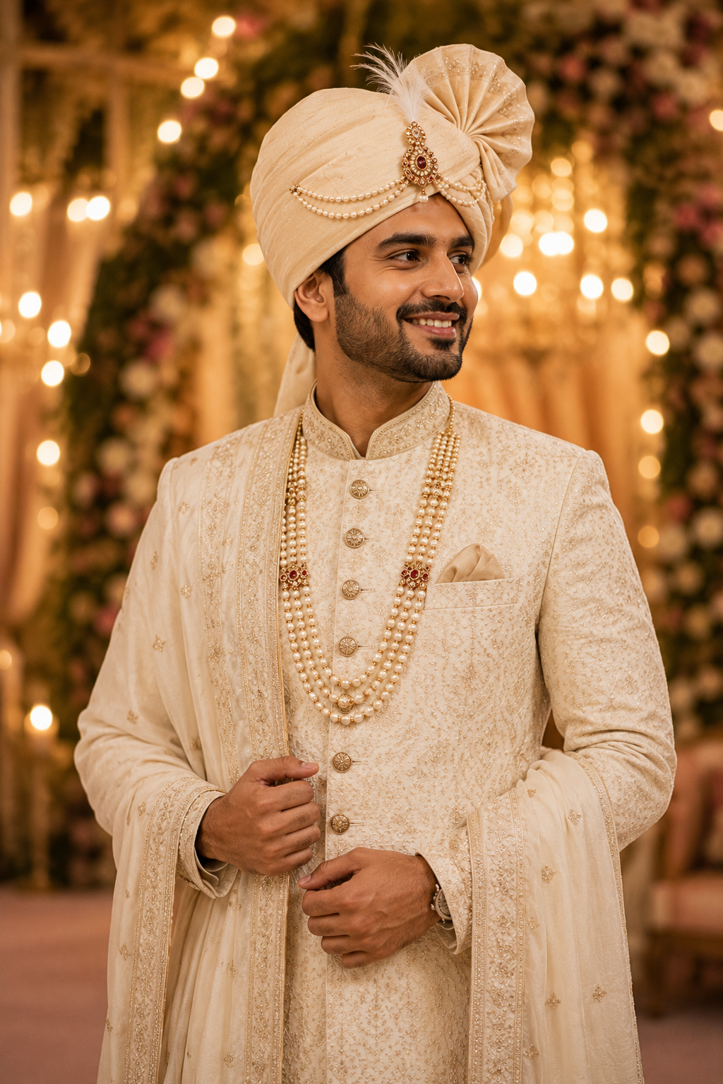 Portrait of Rohan, the groom