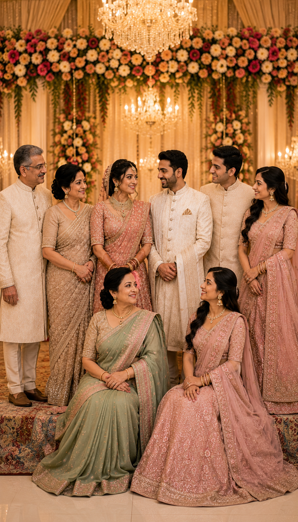 Family gathering, frame eight